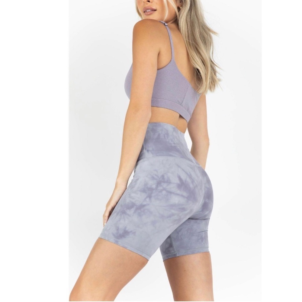Kittenish Layton Tie Dye Bike Shorts
